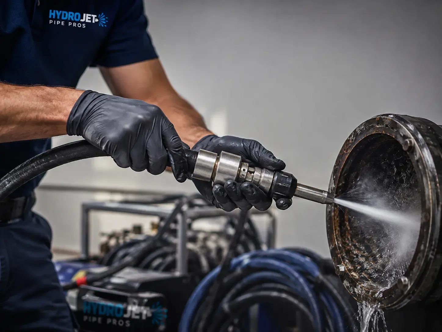Hydro Jet Pipe Descaling in Mountain View, AR
